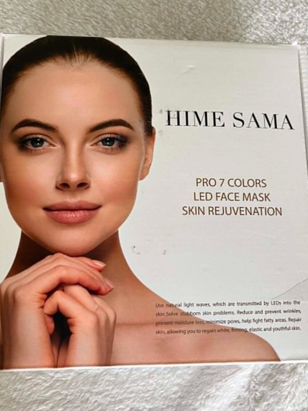 Hime Sama Pro 7 Colors LED Mask for skin Rejuvenation